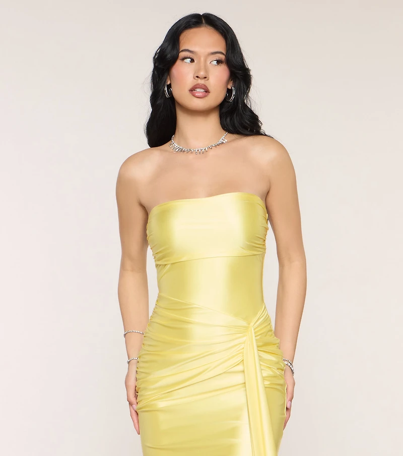 Arielle Strapless Mermaid Formal Dress