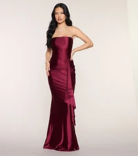 Arielle Strapless Mermaid Formal Dress