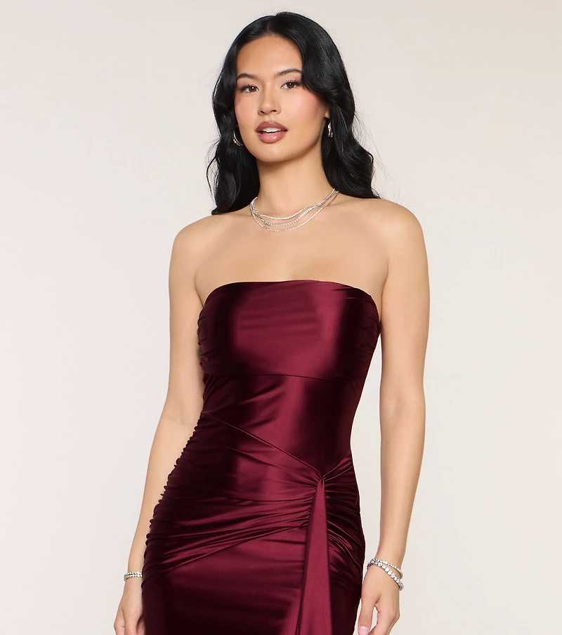 Arielle Strapless Mermaid Formal Dress