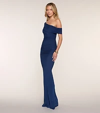 Ashlynn Off-Shoulder Mermaid Formal Dress