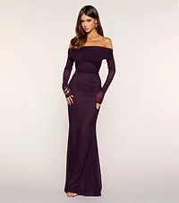 Marleen Long Sleeve Mermaid Formal Dress