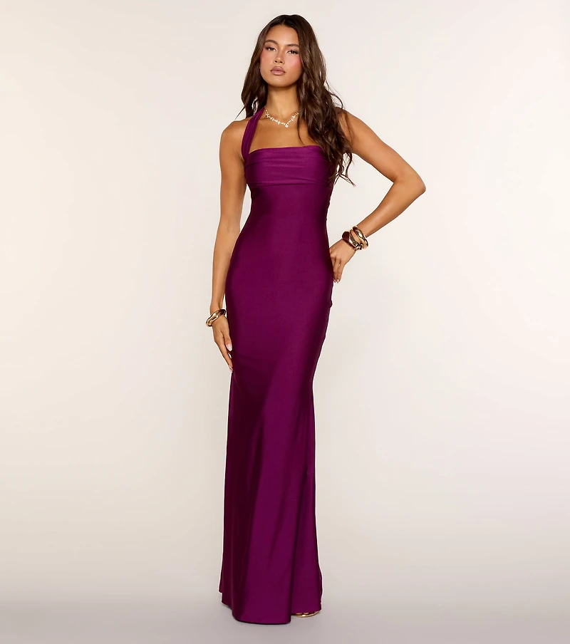 Winona Halter Mermaid Dress