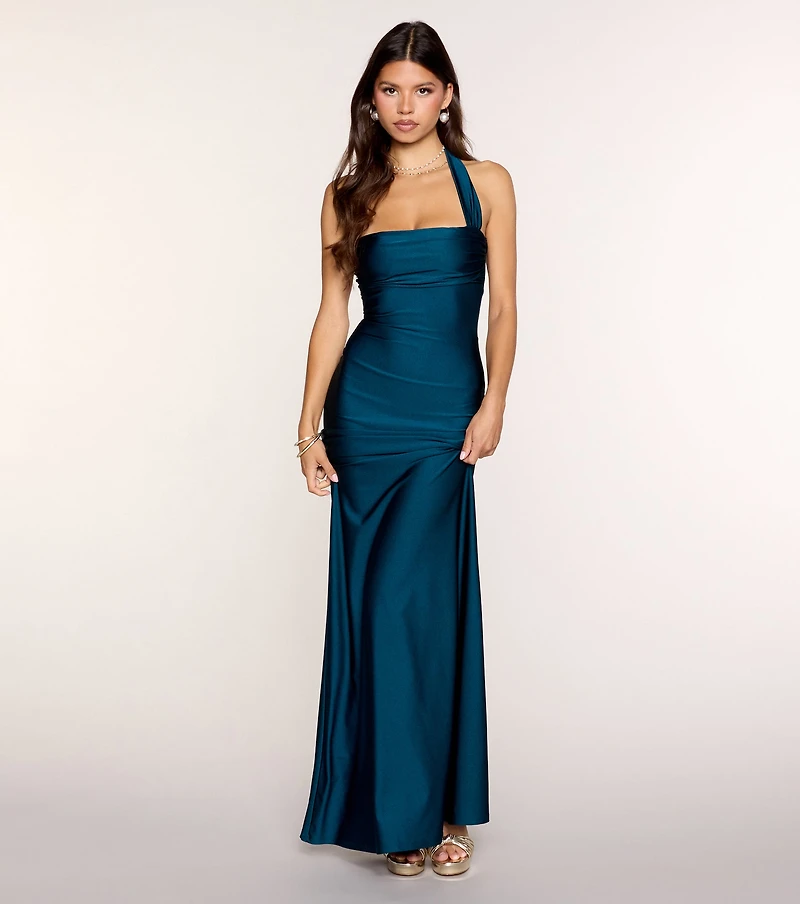 Winona Halter Mermaid Dress