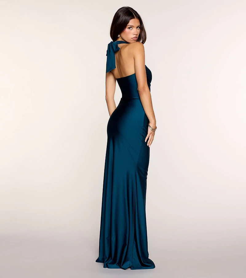 Winona Halter Mermaid Dress