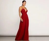 Gracie Formal Chiffon Ruched Dress