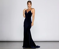 Marian Formal Velvet Gown