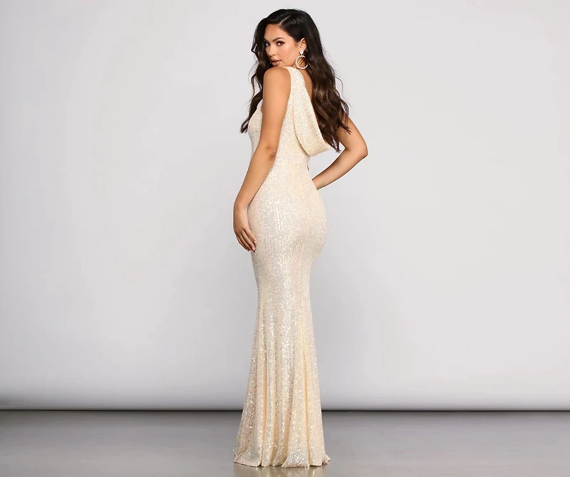 Holga Sequin Gown