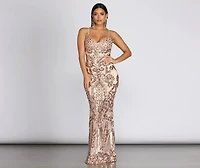Laylah Sequin Mermaid Gown
