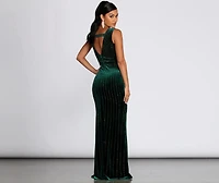 Alexis Formal Heat Stone Dress
