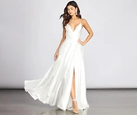 Vianney Formal Satin Dress