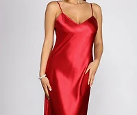 Yadira Formal Satin Dress