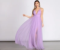 Jodi Tulle A-Line Dress