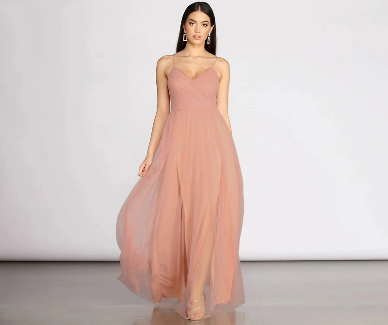 Devon Tulle A-Line Dress