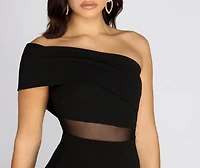 Velida One Shoulder Mermaid Dress