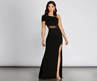 Velida One Shoulder Mermaid Dress