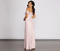Katie Formal Off The Shoulder Mermaid Dress