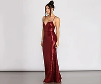 Viva Formal Sequin Mermaid Dress