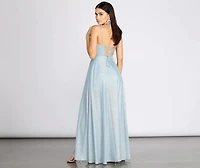 Holland Glitter A-Line Dress