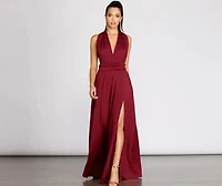 Harley Convertible Ties A-Line Dress