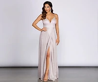 Emelie Glitter Shine A-Line Dress