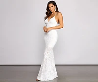 Laurie Sleeveless Sequin Formal Dress