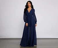 Bryn Chiffon A-Line Formal Dress