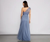 Rebecca Tulle A-Line Formal Dress