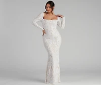 Yesenia Formal Sequin Mermaid Dress