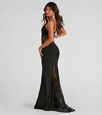 Lucille Formal Lace Mermaid Dress