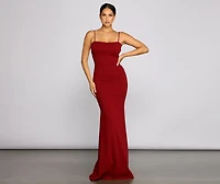 Mikayla Formal Backless Mermaid Dress