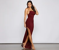 Lily Formal High Slit Dress