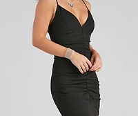 Bianca Ruched Mermaid Formal Dress