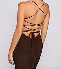 Gretchen Formal Lace-Up Dress