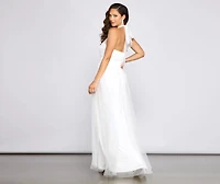 Charlie Formal Double Slit A-Line Dress