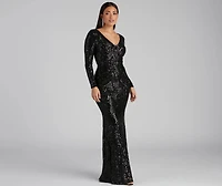 Ireland Formal Sequin Mermaid Dress