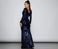 Ireland Formal Sequin Mermaid Dress