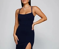 Jaelynn Formal Open Back A-Line Dress
