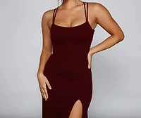 Jaelynn Formal Open Back A-Line Dress