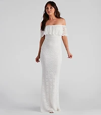 Kourtney Formal Lace Mermaid Dress