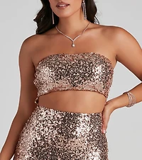 Yasmina Formal Cutout Sequin Dress