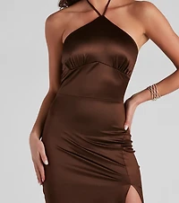 Saskia Formal High Slit Dress
