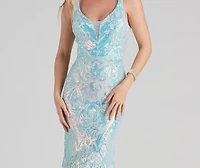 Sylvia Formal Sequin Mermaid Long Dress
