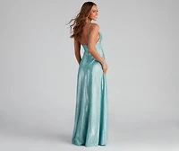 Freya Glitter A-Line Dress