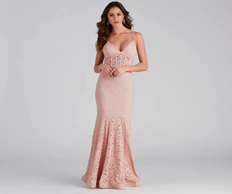 open lace back dress Normani Skirt