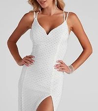 Ariella Heat Stone Mermaid Formal Dress