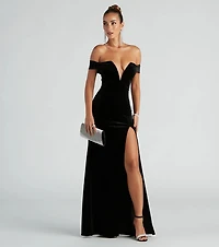 Kerri Formal Velvet Mermaid Dress