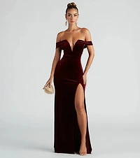 Kerri Formal Velvet Mermaid Dress