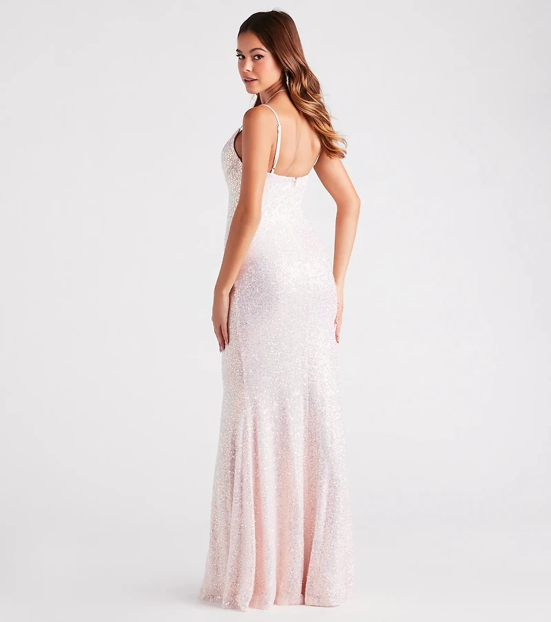 Tamera Formal Sequin Mermaid Long Dress