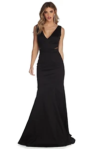 Kailey Formal Taffeta Mermaid Dress