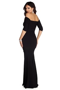 Stella Formal Ruched Dress